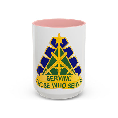 168 Military Police Battalion (U.S. Army) Accent Coffee Mug