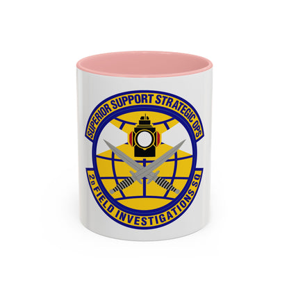 2d Field Investigations Squadron (U.S. Air Force) Accent Coffee Mug