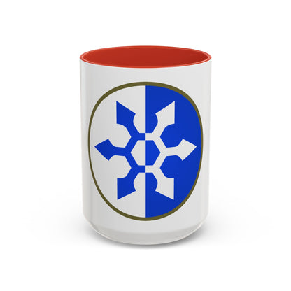 XXXIII Corps (U.S. Army) Accent Coffee Mug