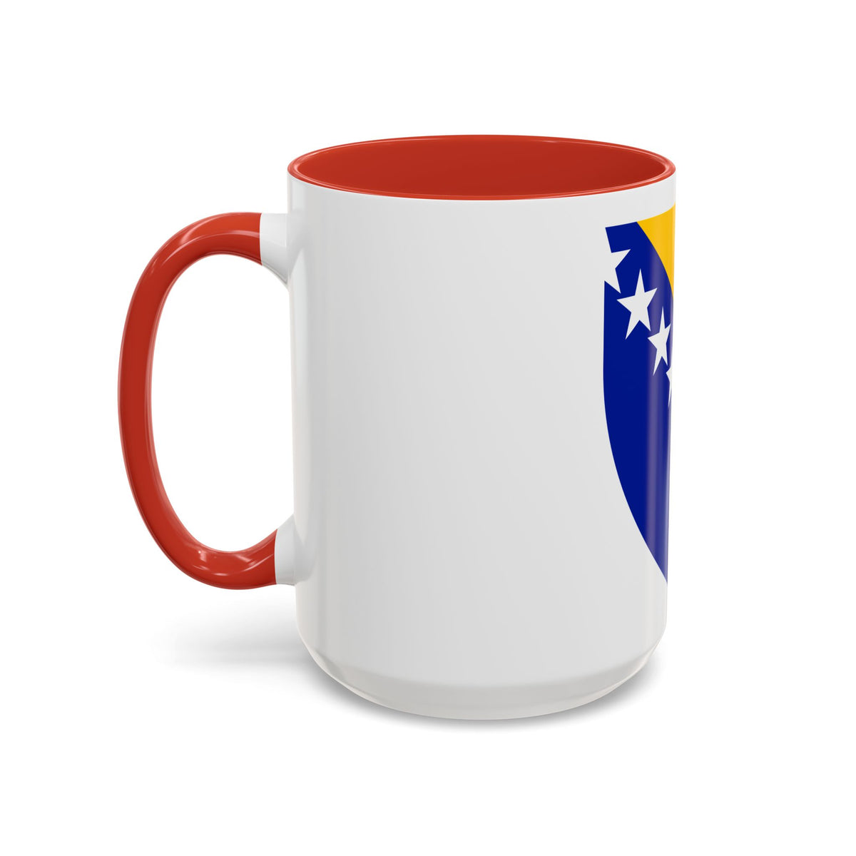 Coat of arms of Bosnia and Herzegovina - Accent Coffee Mug
