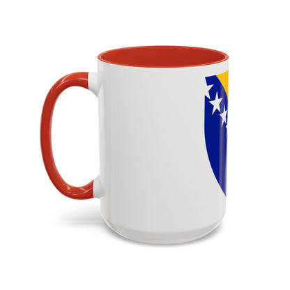 Coat of arms of Bosnia and Herzegovina - Accent Coffee Mug