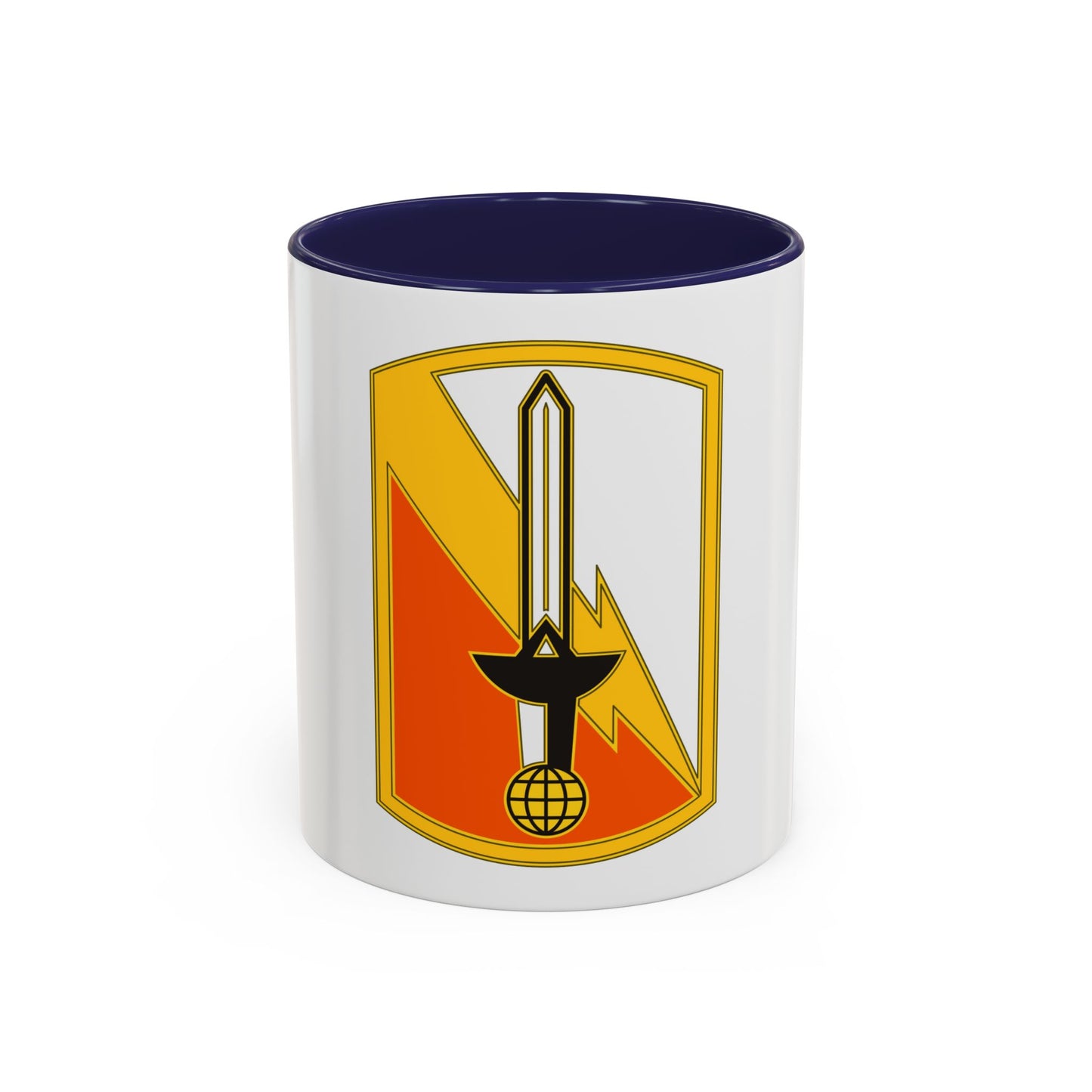 21 Signal Brigade (U.S. Army) Accent Coffee Mug