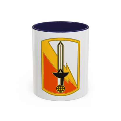 21 Signal Brigade (U.S. Army) Accent Coffee Mug