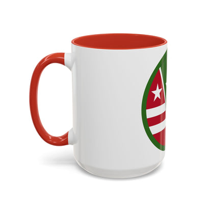 124 Regional Support Command (U.S. Army) Accent Coffee Mug