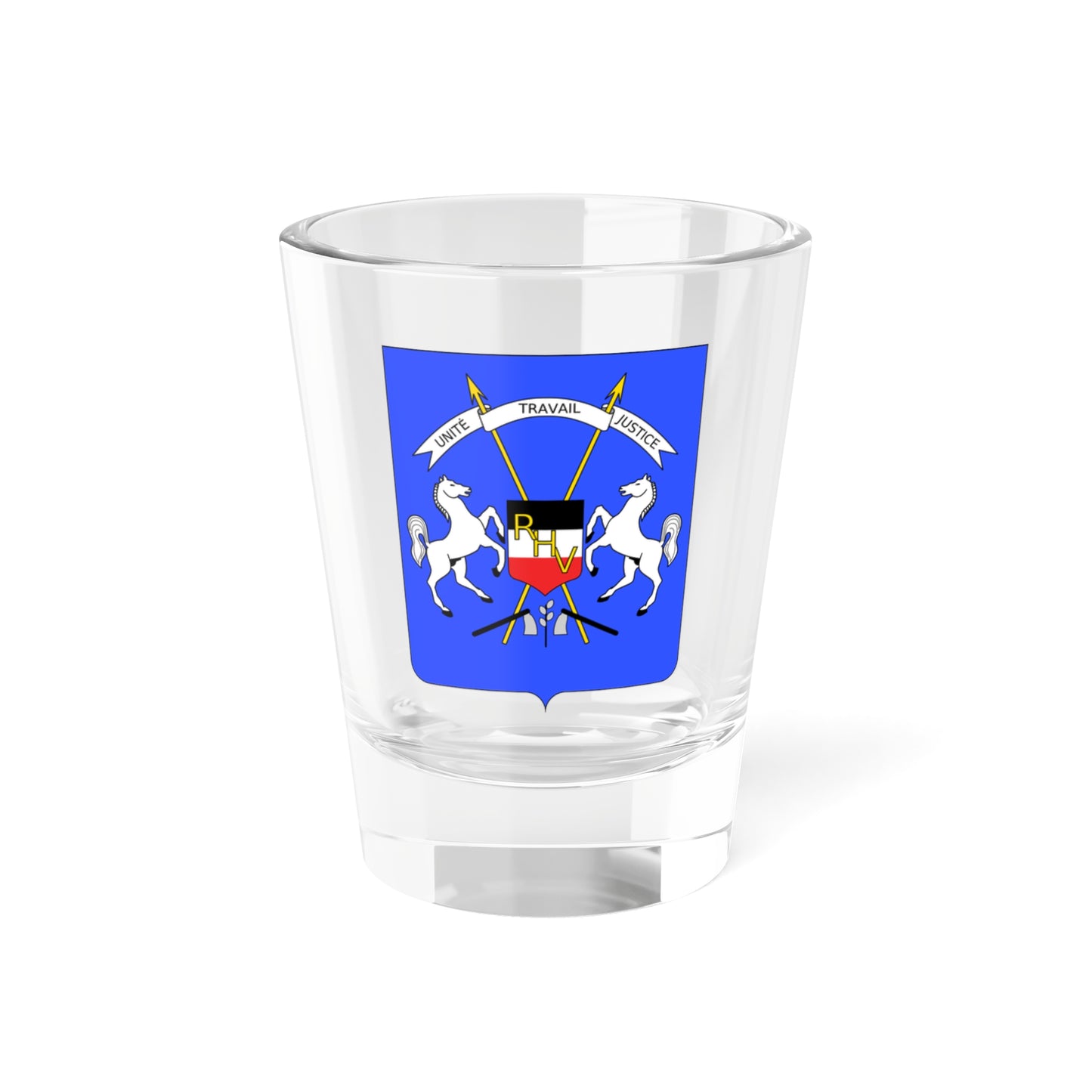 Coat of arms of Upper Volta - Shot Glass 1.5oz