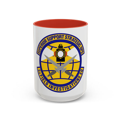 2d Field Investigations Squadron (U.S. Air Force) Accent Coffee Mug