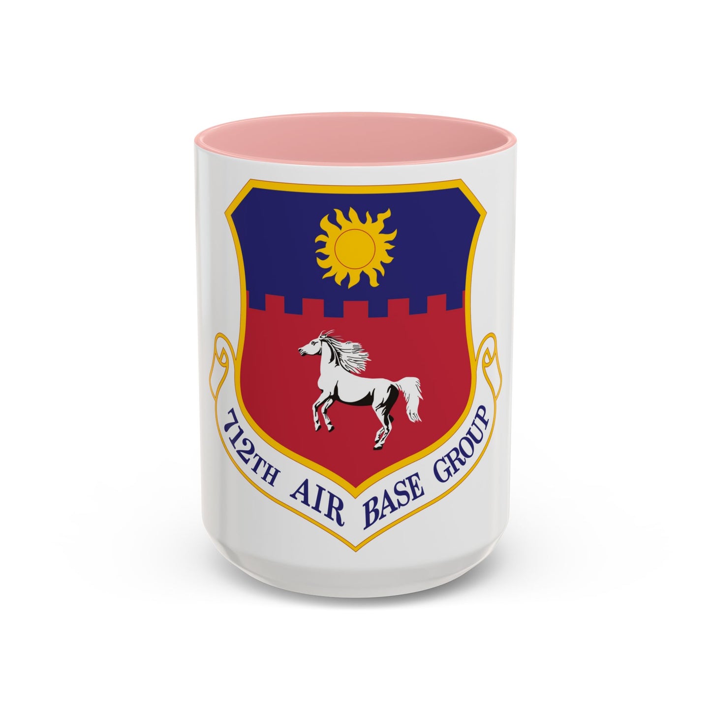 712th Air Base Group (U.S. Air Force) Accent Coffee Mug