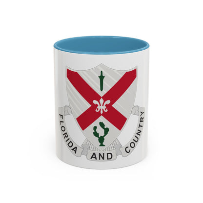 124th Infantry Regiment (U.S. Army) Accent Coffee Mug