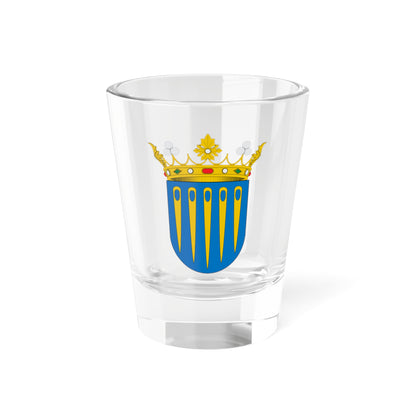 Escut dAgullana (Spain) (Coat of Arms) Shot Glass 1.5oz