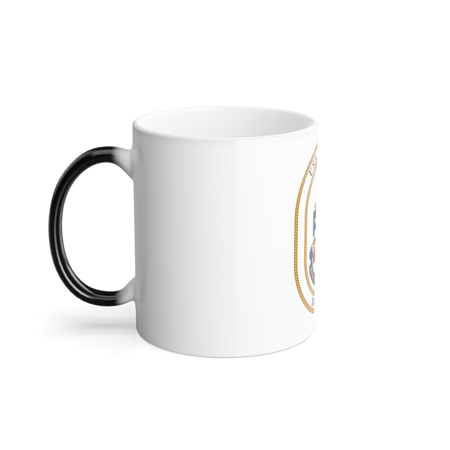 USS Briscoe DD 977 (U.S. Navy) Color Changing Mug 11oz