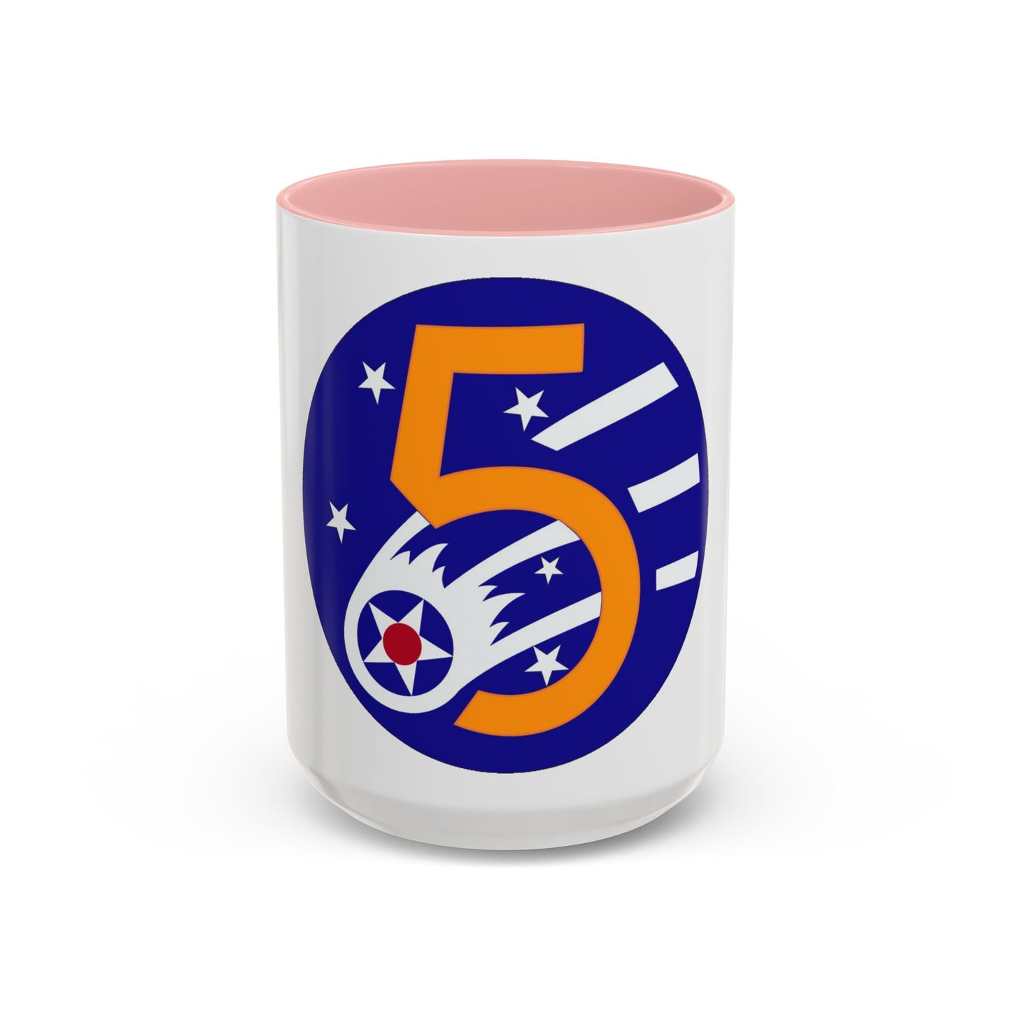 5 Air Force (U.S. Army) Accent Coffee Mug