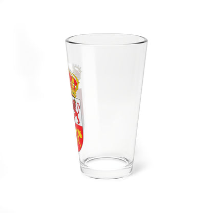 Escudo de Almadén (Spain) (Coat of Arms) Pint Glass 16oz