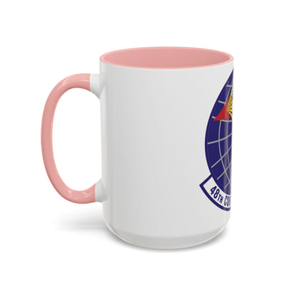 48th Contracting Squadron (U.S. Air Force) Accent Coffee Mug