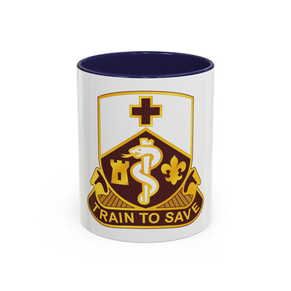 187 Medical Battalion (U.S. Army) Accent Coffee Mug