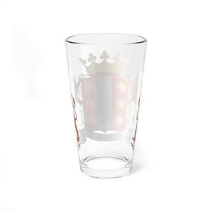 Gouda wapen (Netherlands) (Coat of Arms) Pint Glass 16oz