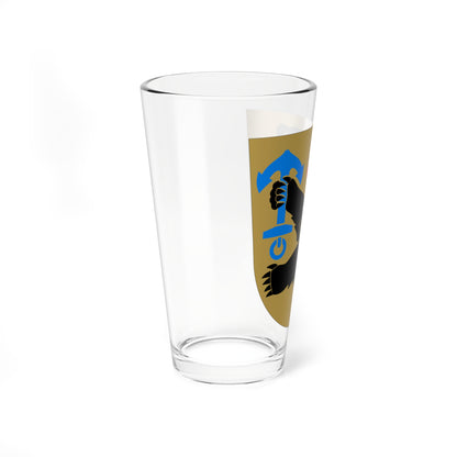 Porin mlk.vaakuna (Finland) (Coat of Arms) Pint Glass 16oz
