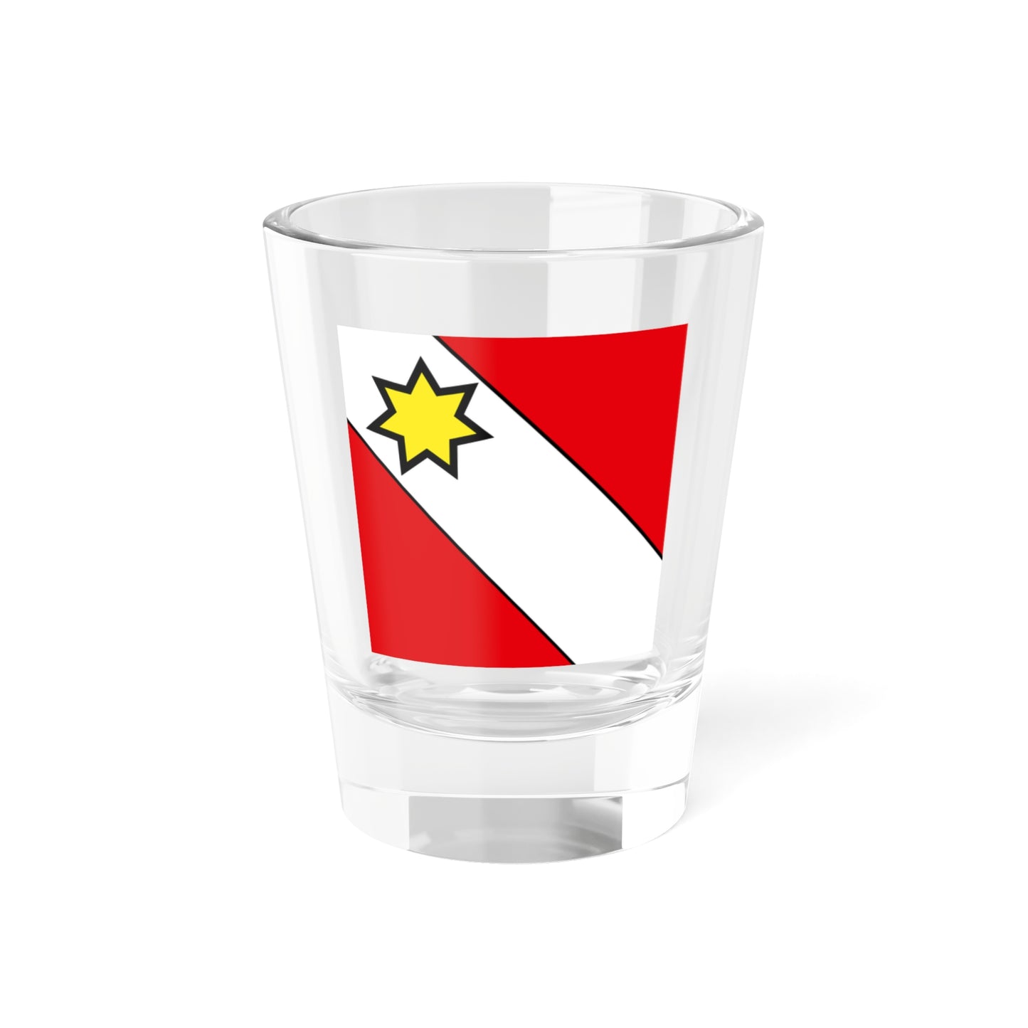 Flag of Thun Switzerland - Shot Glass 1.5oz