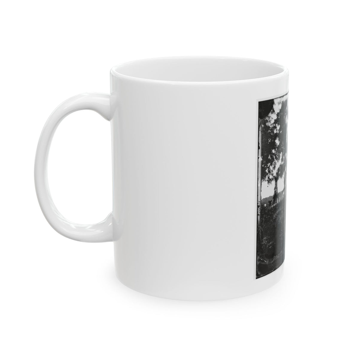 Charles City Court House, Va. Ruins Of Houses (U.S. Civil War) White Coffee Mug