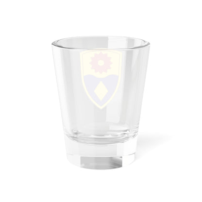 Verre à liqueur de la 49e brigade de police militaire (armée américaine) 1,5 oz