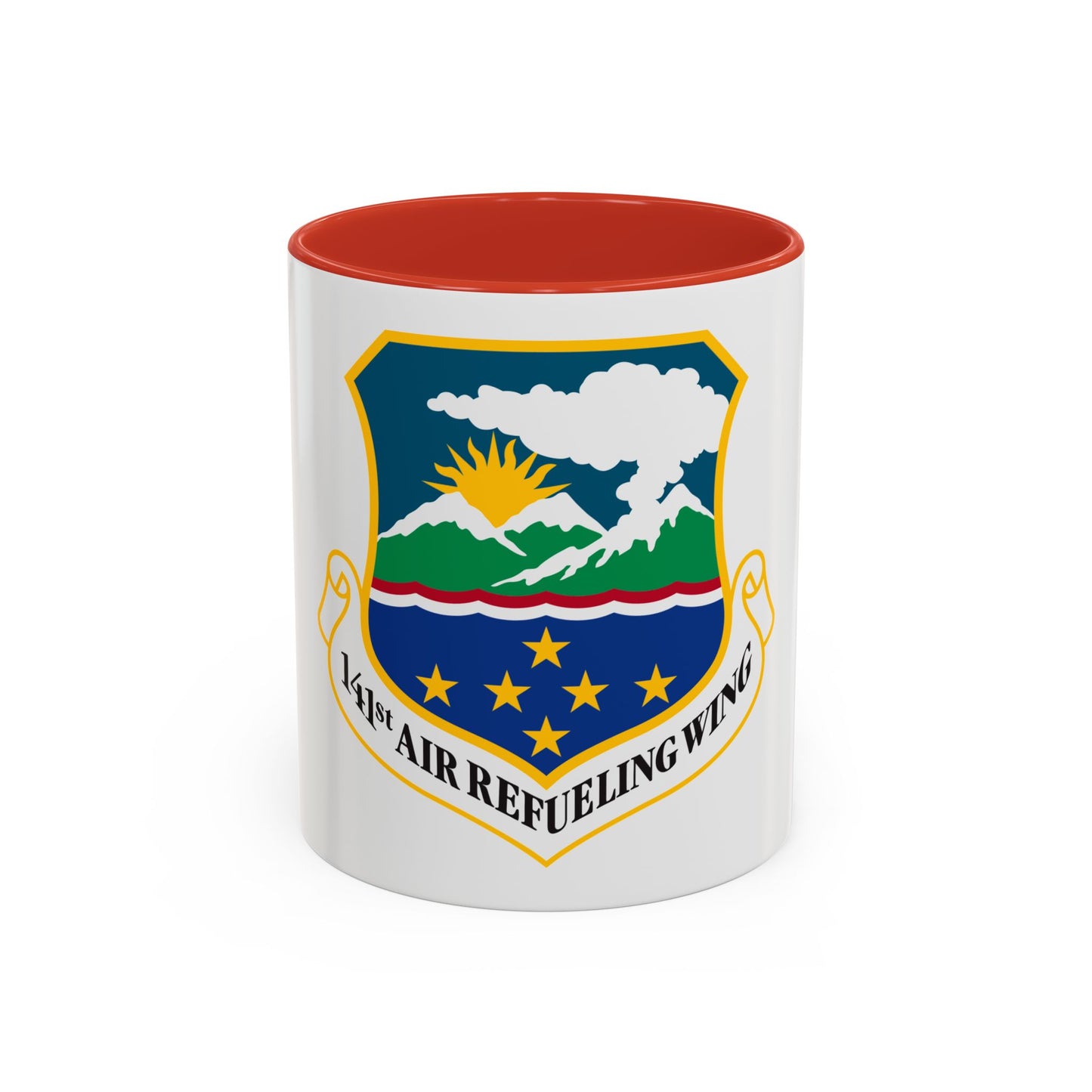 141st Air Refueling Wing (U.S. Air Force) Accent Coffee Mug