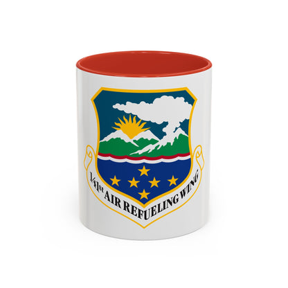141st Air Refueling Wing (U.S. Air Force) Accent Coffee Mug