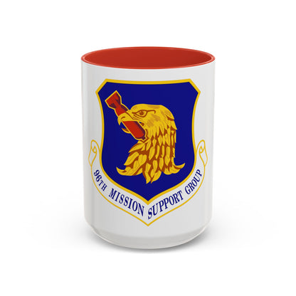 96th Mission Support Group (U.S. Air Force) Accent Coffee Mug