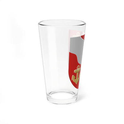 Kustavi vaakuna (Finland) (Coat of Arms) Pint Glass 16oz