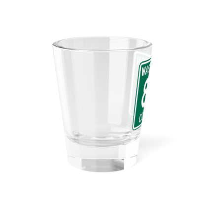 Washington County Route 84 OH (Ohio) (Road Sign) Shot Glass 1.5oz