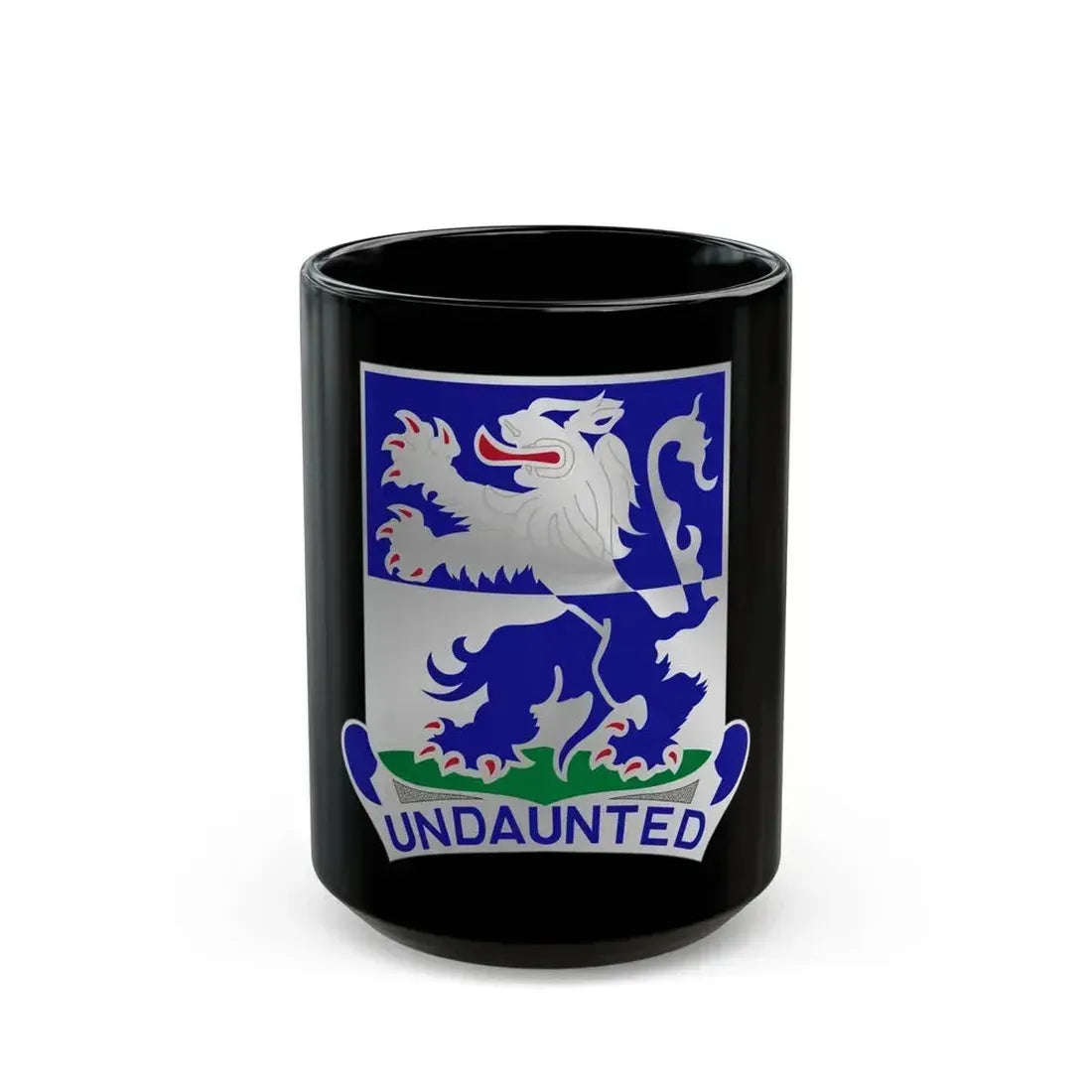 119th Infantry Regiment (U.S. Army) Black Coffee Mug 15oz - Go Mug Yourself