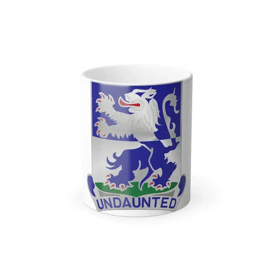 119th Infantry Regiment (U.S. Army) Color Changing Coffee Mug 11oz - Go Mug Yourself