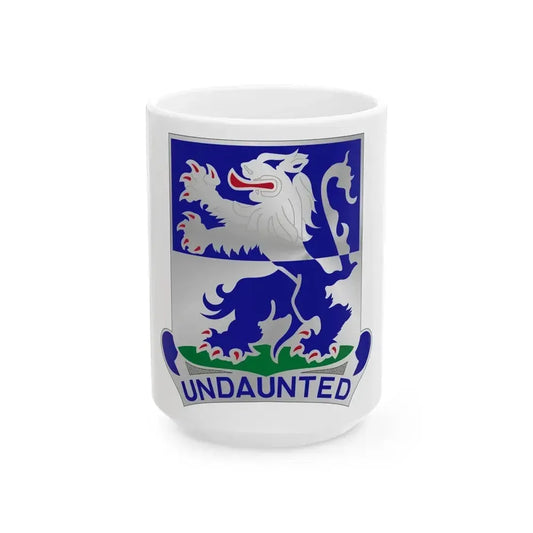 119th Infantry Regiment (U.S. Army) White Coffee Mug 15oz - Go Mug Yourself