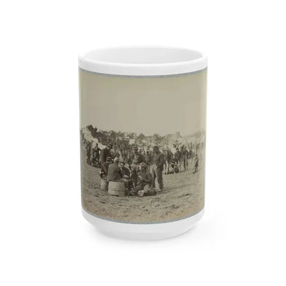 119th Pennsylvania Infantry(2) (U.S. Civil War) White Coffee Mug 15oz - Go Mug Yourself