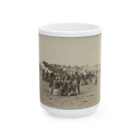 119th Pennsylvania Infantry(2) (U.S. Civil War) White Coffee Mug 15oz - Go Mug Yourself