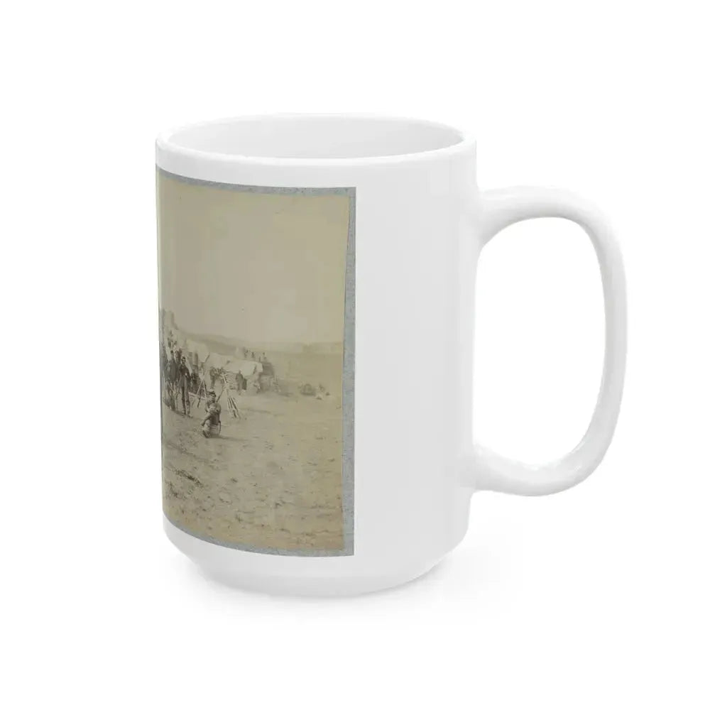 119th Pennsylvania Infantry(2) (U.S. Civil War) White Coffee Mug - Go Mug Yourself