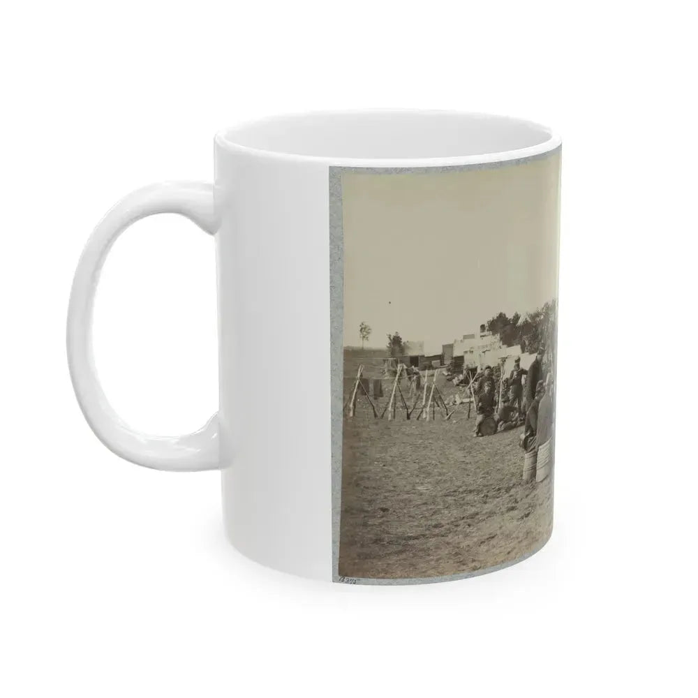 119th Pennsylvania Infantry(2) (U.S. Civil War) White Coffee Mug - Go Mug Yourself