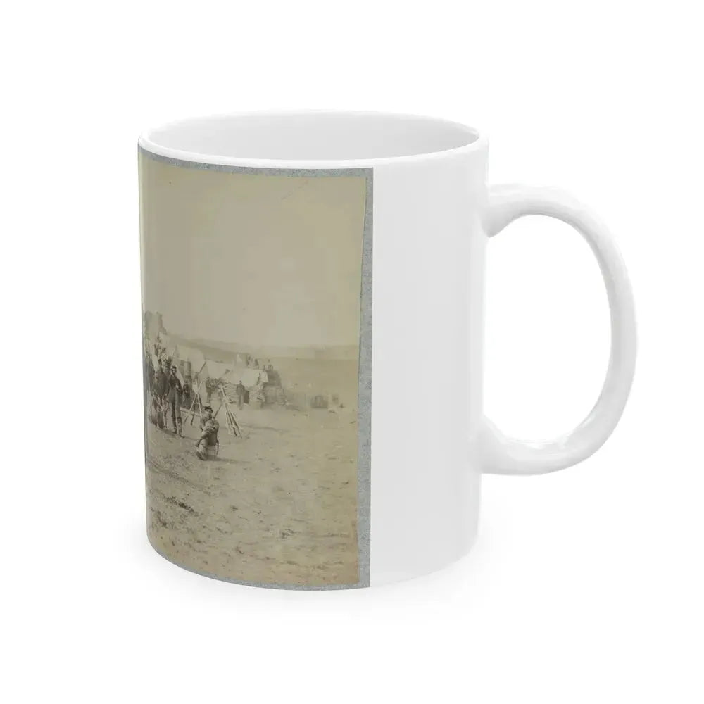 119th Pennsylvania Infantry(2) (U.S. Civil War) White Coffee Mug - Go Mug Yourself