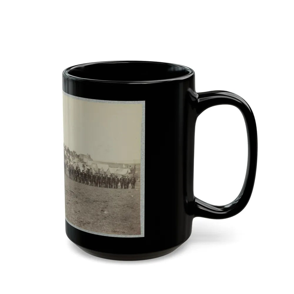 119th Pennsylvania Infantry (U.S. Civil War) Black Coffee Mug-Go Mug Yourself