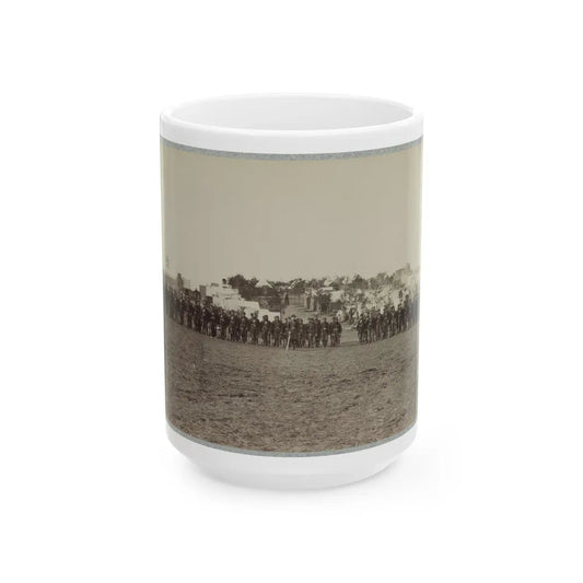 119th Pennsylvania Infantry (U.S. Civil War) White Coffee Mug-15oz-Go Mug Yourself