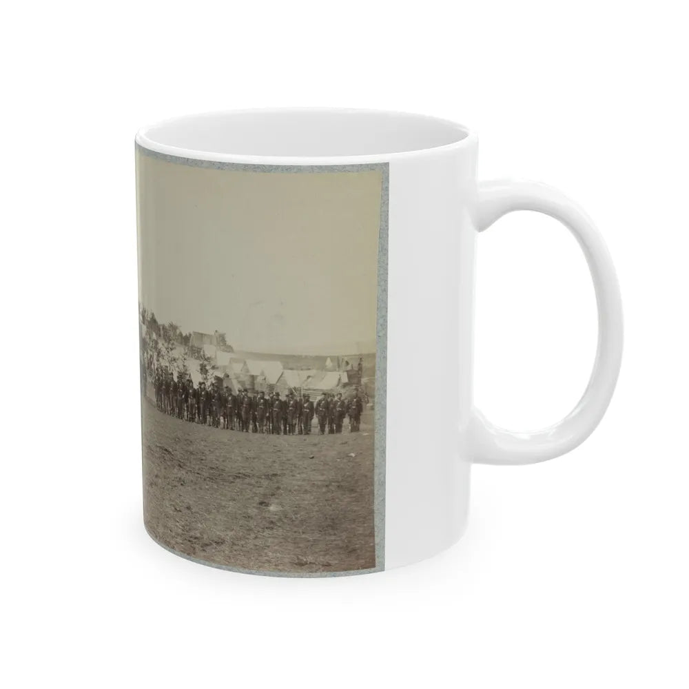 119th Pennsylvania Infantry (U.S. Civil War) White Coffee Mug-Go Mug Yourself