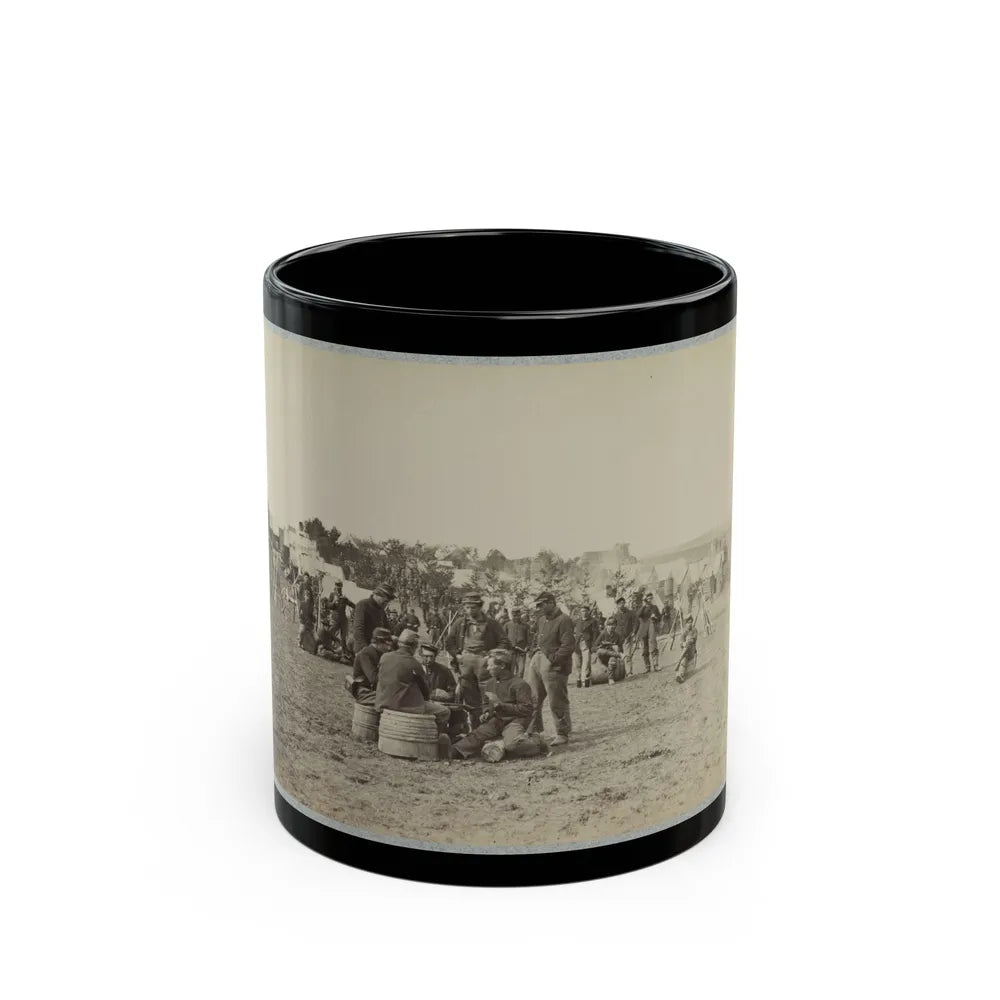 119th Pennsylvania Infantry(2) (U.S. Civil War) Black Coffee Mug-11oz-Go Mug Yourself