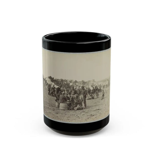 119th Pennsylvania Infantry(2) (U.S. Civil War) Black Coffee Mug-15oz-Go Mug Yourself