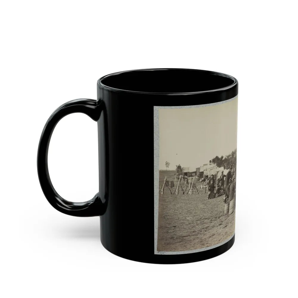 119th Pennsylvania Infantry(2) (U.S. Civil War) Black Coffee Mug-Go Mug Yourself