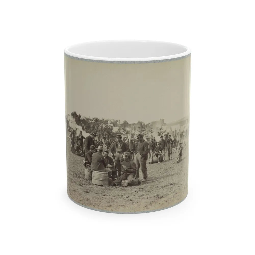 119th Pennsylvania Infantry(2) (U.S. Civil War) White Coffee Mug-11oz-Go Mug Yourself