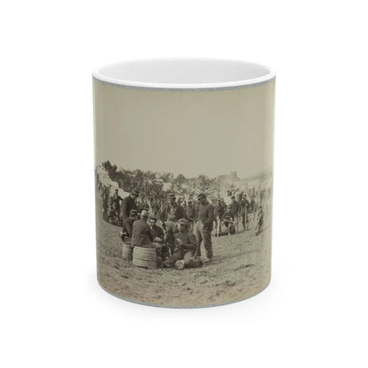 119th Pennsylvania Infantry(2) (U.S. Civil War) White Coffee Mug-11oz-Go Mug Yourself