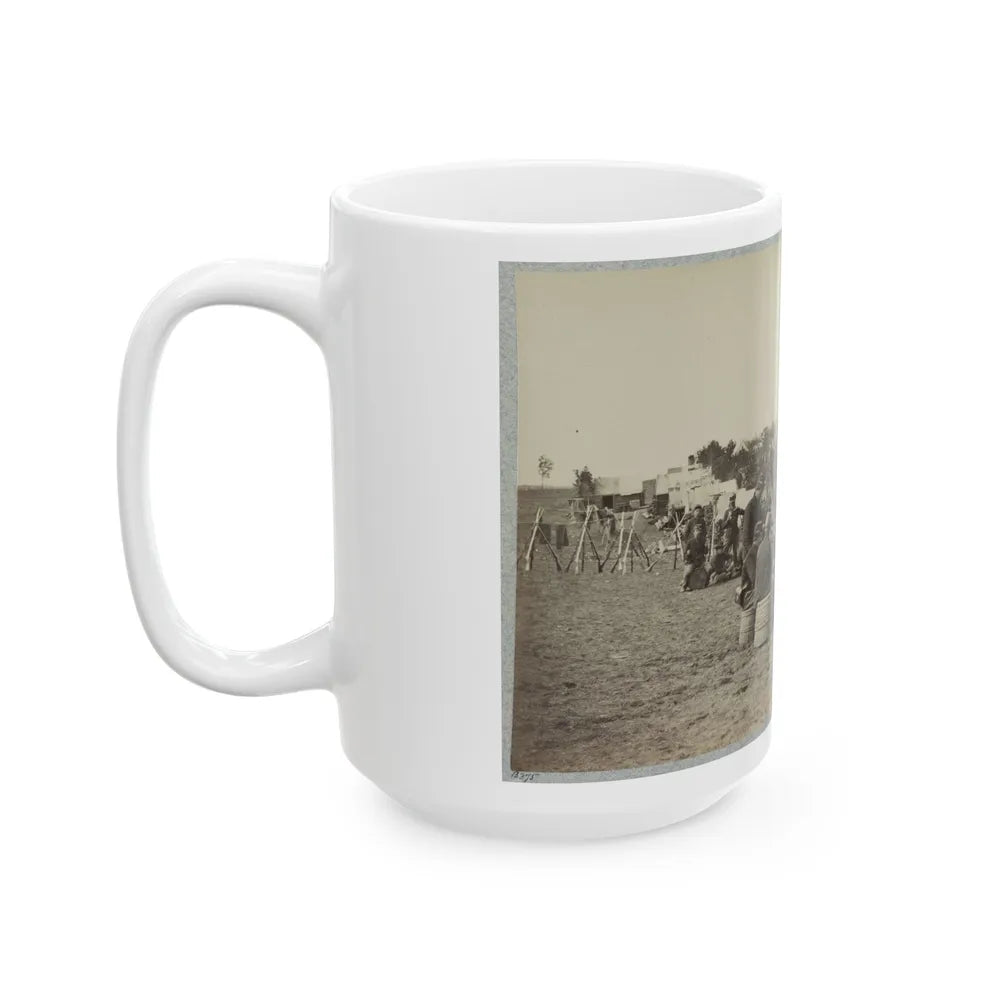 119th Pennsylvania Infantry(2) (U.S. Civil War) White Coffee Mug-Go Mug Yourself