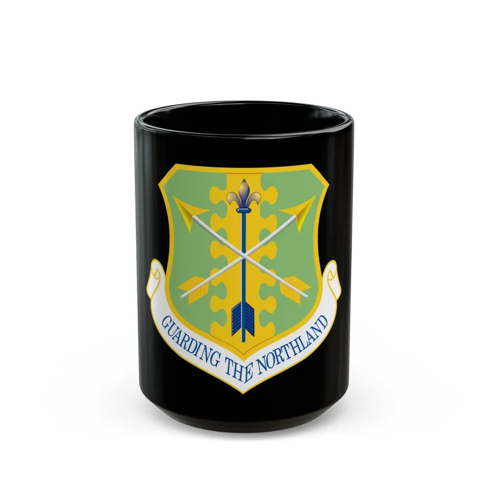 119th Wing (U.S. Air Force) Black Coffee Mug-15oz-Go Mug Yourself