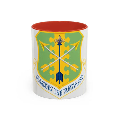 119th Wing (U.S. Air Force) Accent Coffee Mug 11oz Red - Go Mug Yourself