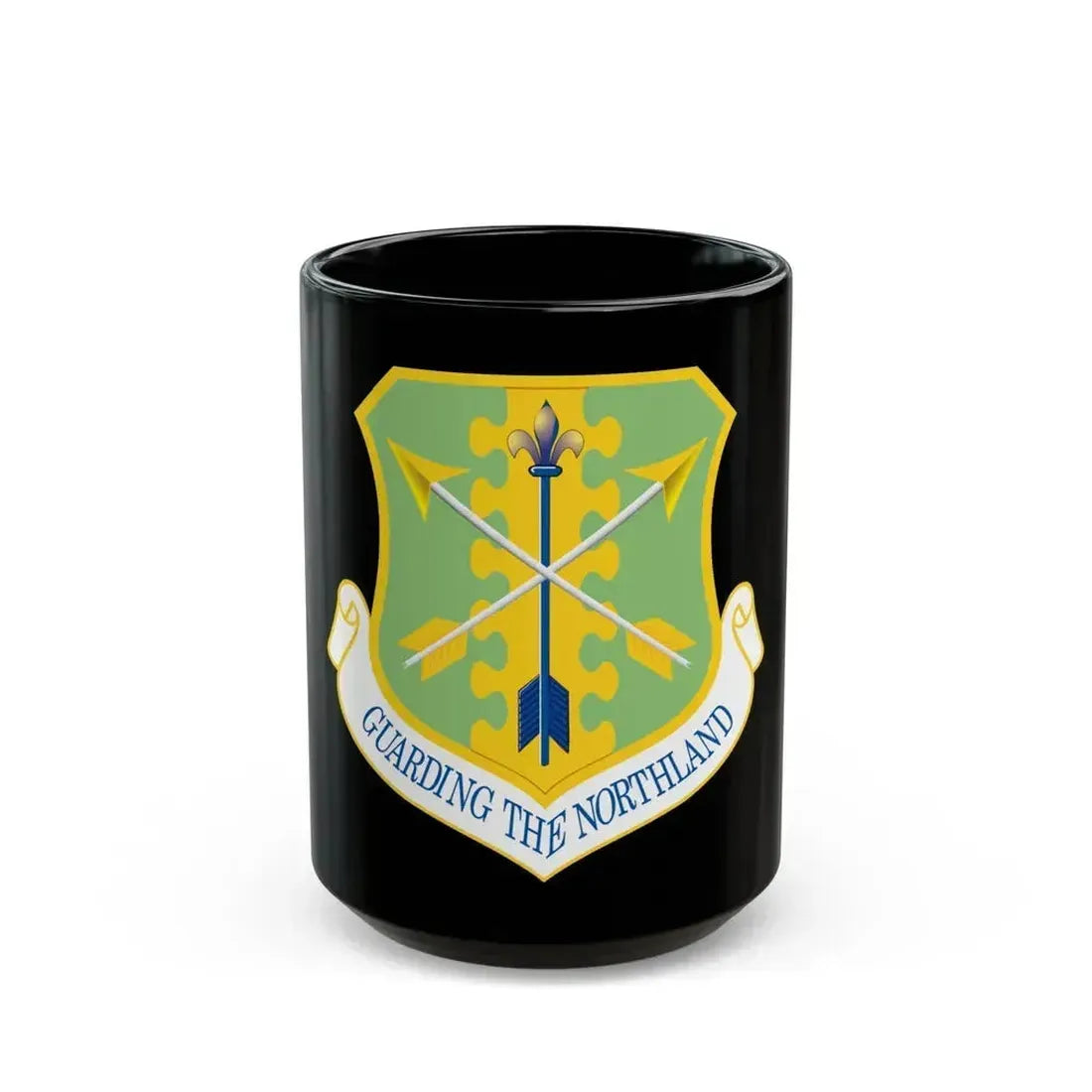 119th Wing (U.S. Air Force) Black Coffee Mug 15oz - Go Mug Yourself