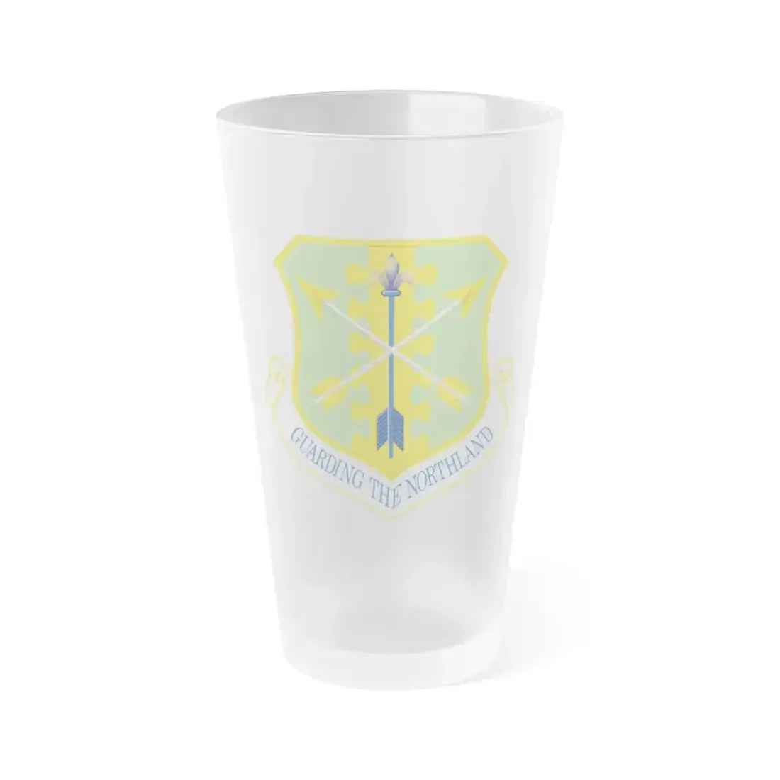 119th Wing (U.S. Air Force) Frosted Pint Glass 16oz Default Title - Go Mug Yourself