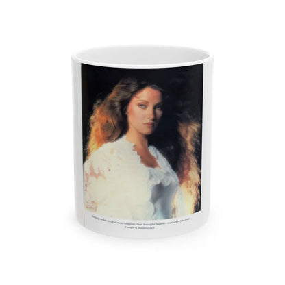 Jane Seymour #47 (Vintage Female Icon) White Coffee Mug-11oz-Go Mug Yourself